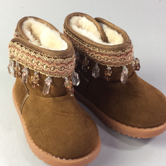 SALE☃️DuDG Toddler Fleece Lined Boho Boots☃️🌲 - Picture 6 of 6